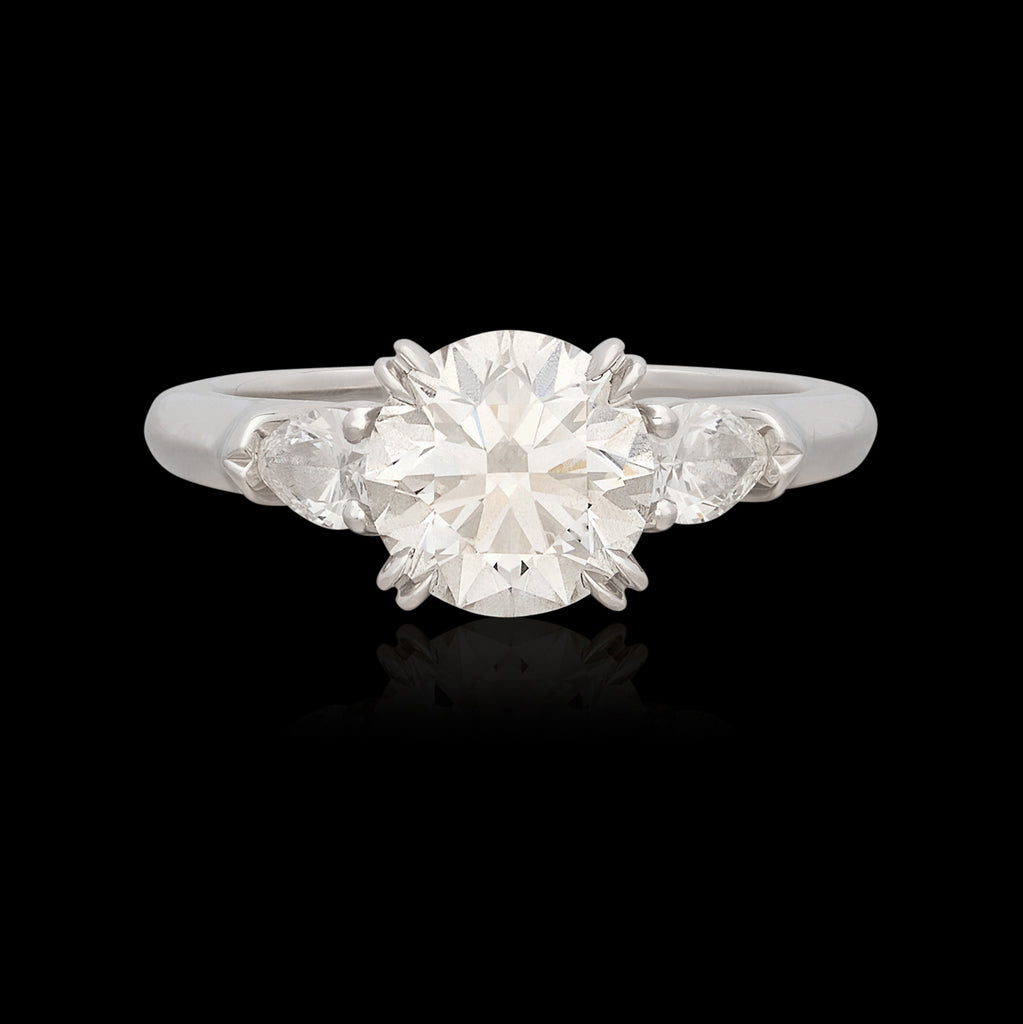 Exceptional GIA Diamond Ring by Harry Winston