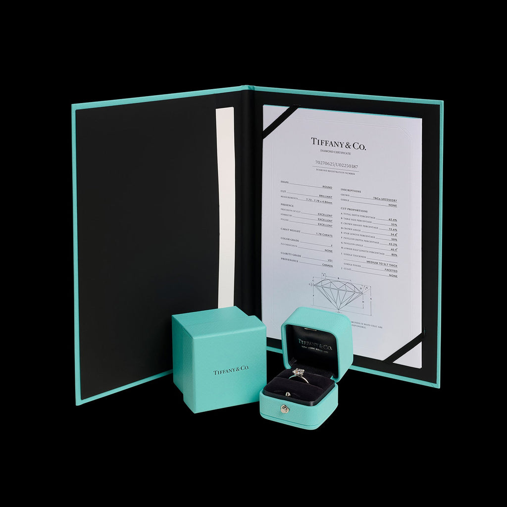 Tiffany & Co. "True" 1.78ct Diamond Ring