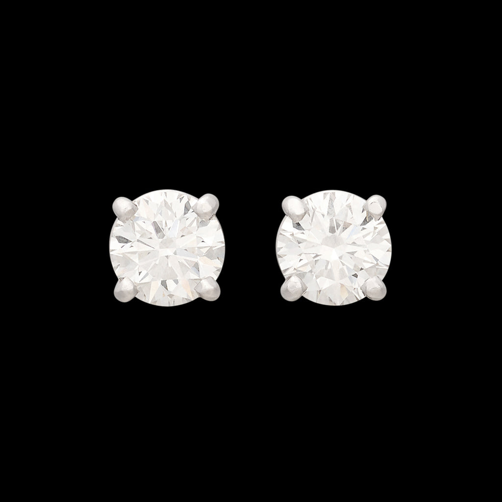 1.81cttw GIA Diamond Stud Earrings