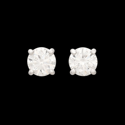 1.81cttw GIA Diamond Stud Earrings