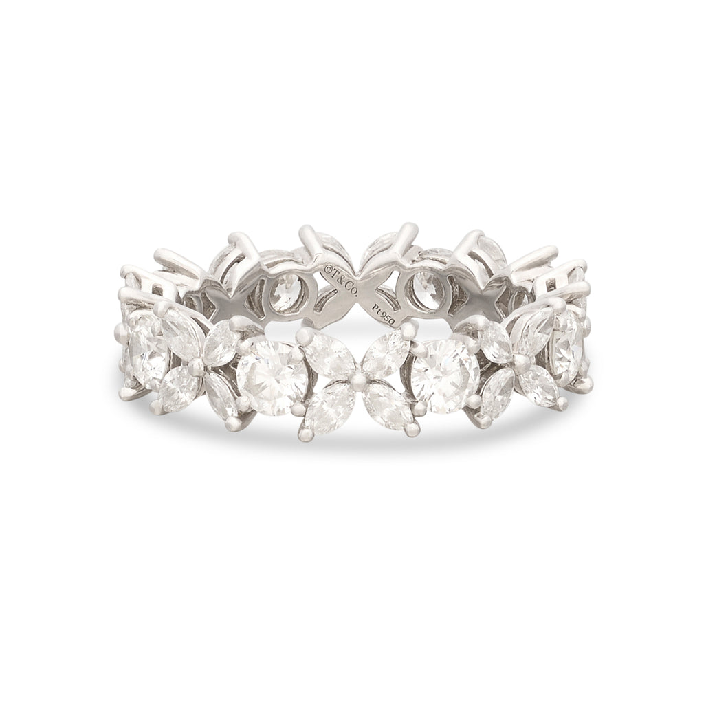 Platinum Victoria Diamond Ring by Tiffany & Co