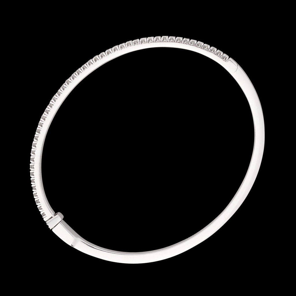 Tiffany & Co "Metro" Diamond Bangle Bracelet