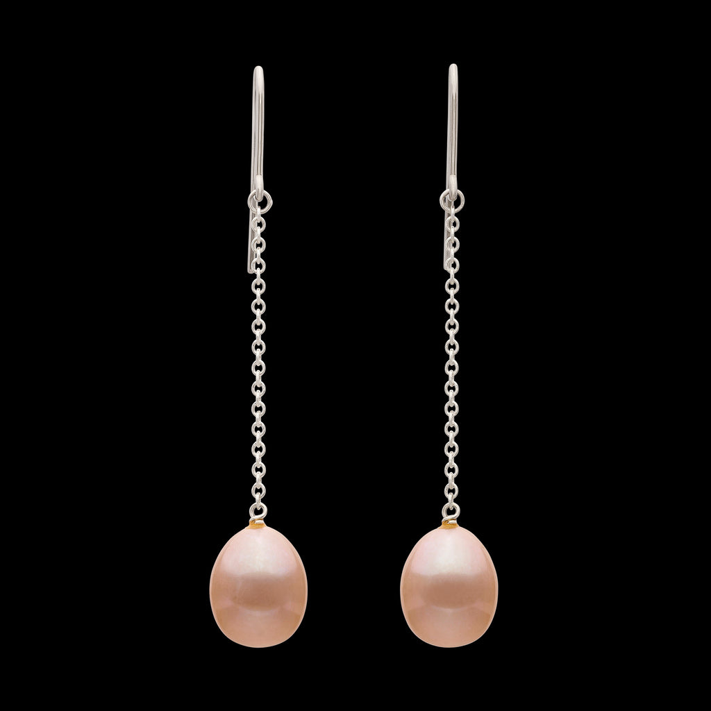 Pearl Drop Silver Earrings by Tiffany & Co.