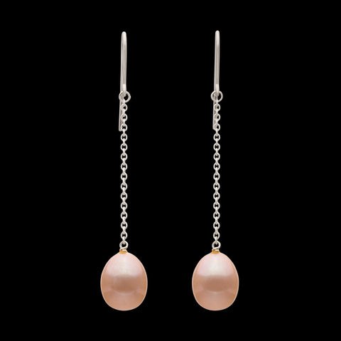 Pearl Drop Silver Earrings by Tiffany & Co.