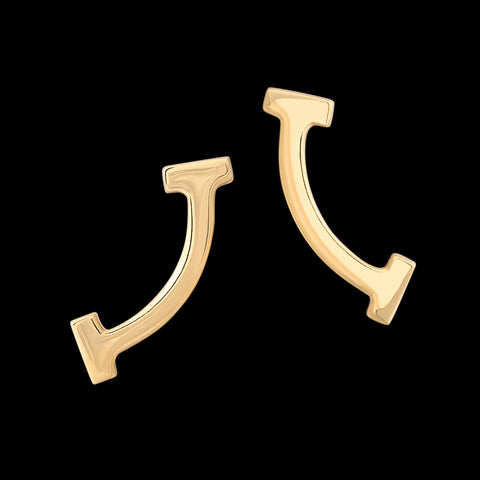 18kt Tiffany & Co. "Smile" Earrings
