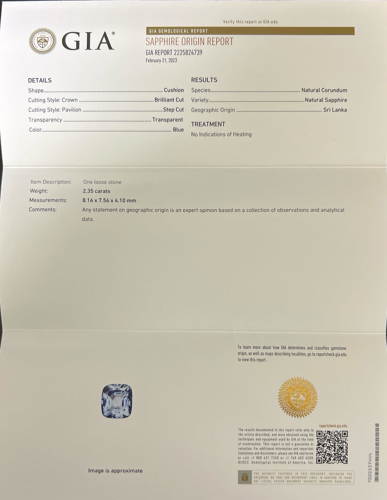 Exceptional Unheated Sapphire, Emerald & Diamond Ring