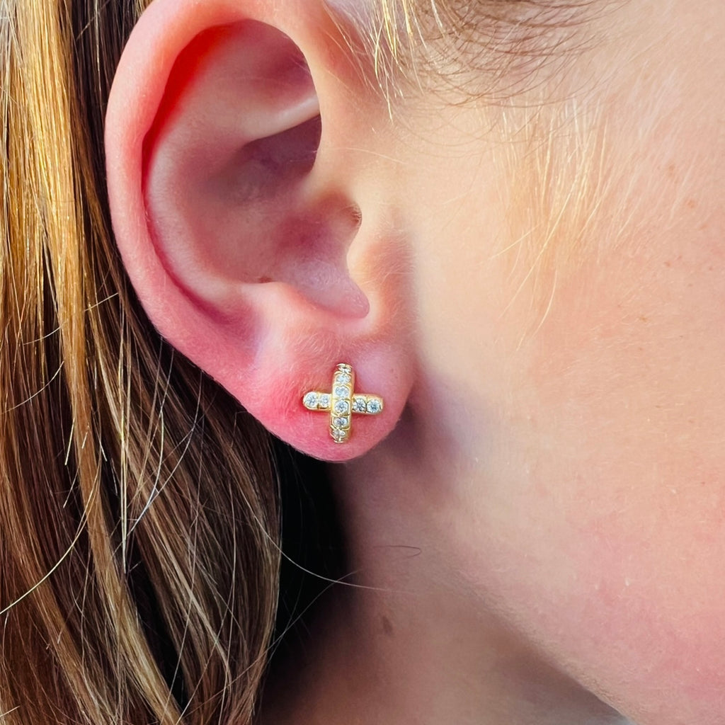 Tiffany & Co. Diamond "X" Earrings