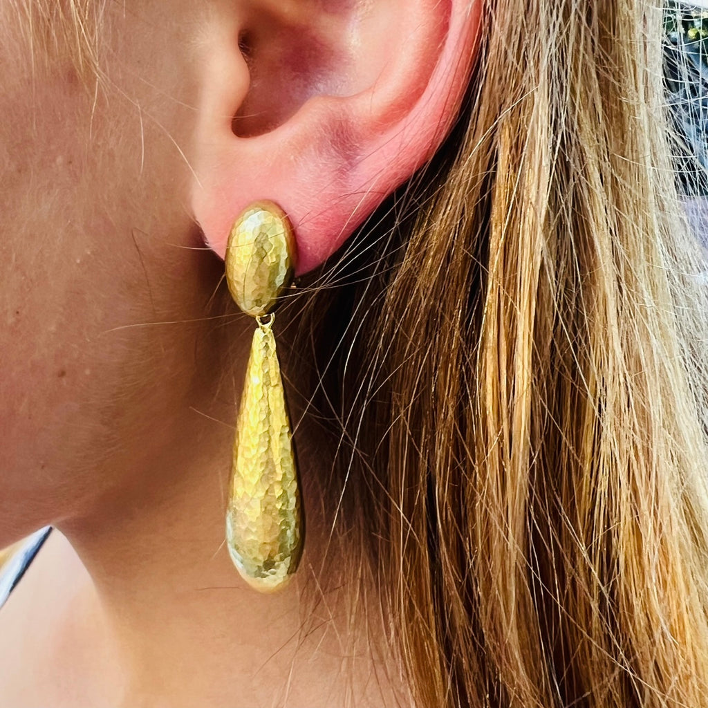 Tiffany & Co. Gold Drop Earrings