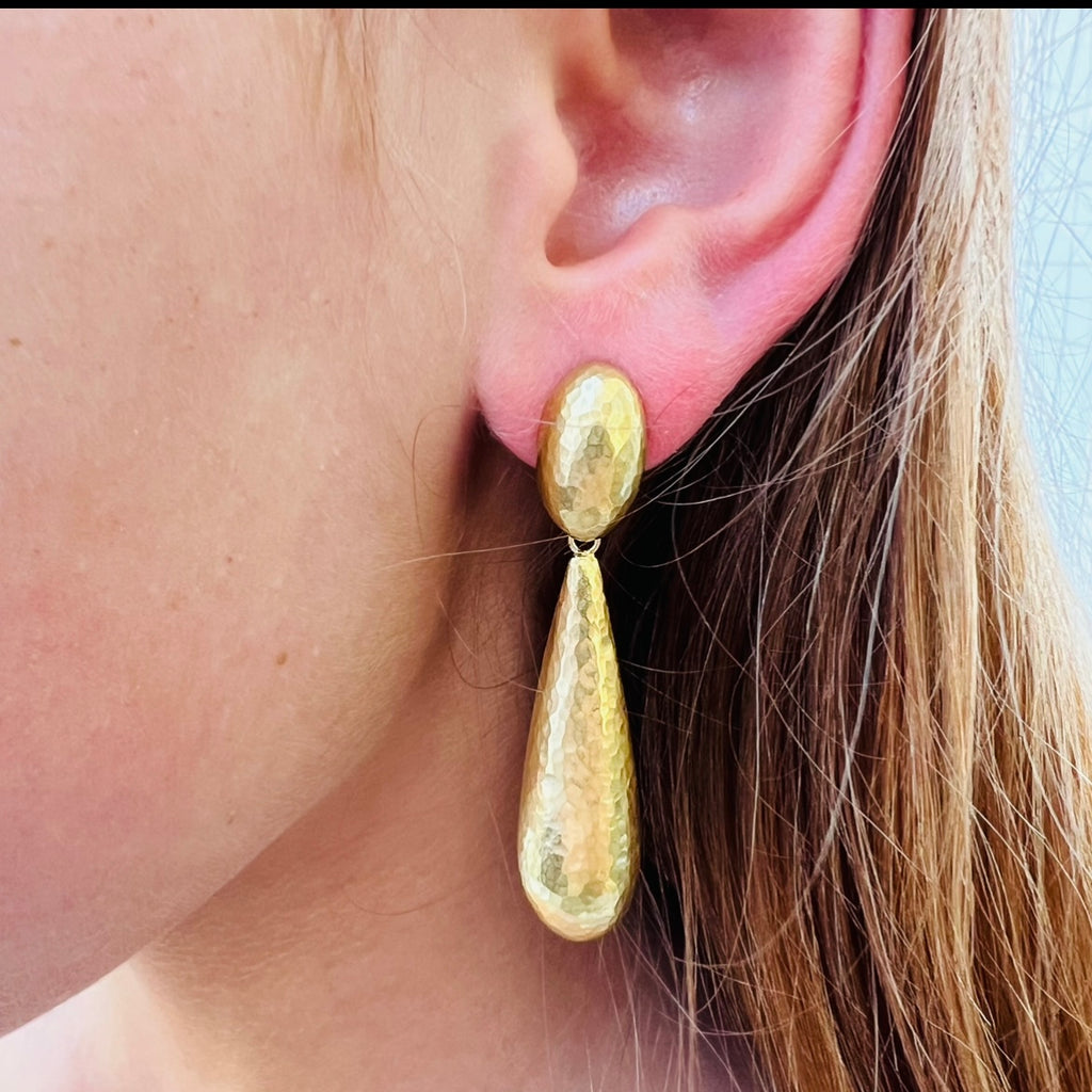 Tiffany & Co. Gold Drop Earrings