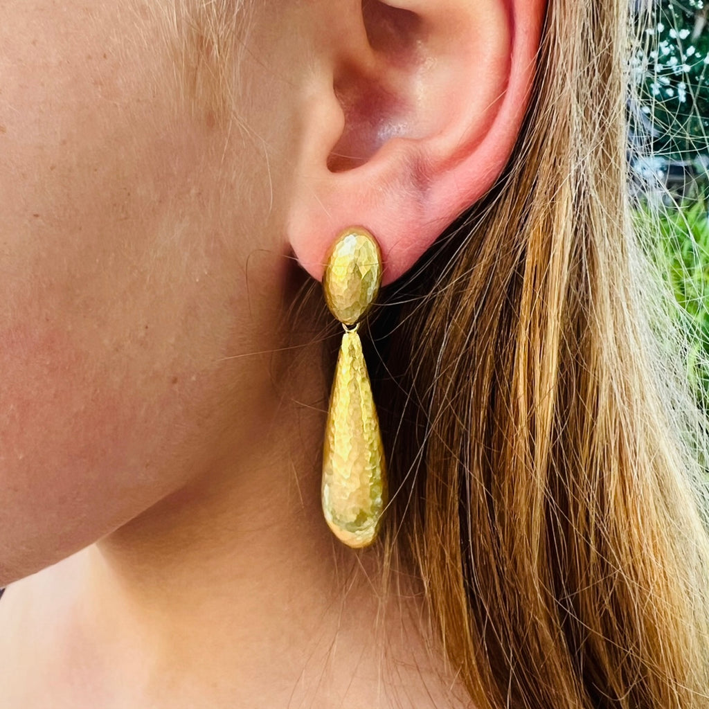 Tiffany & Co. Gold Drop Earrings