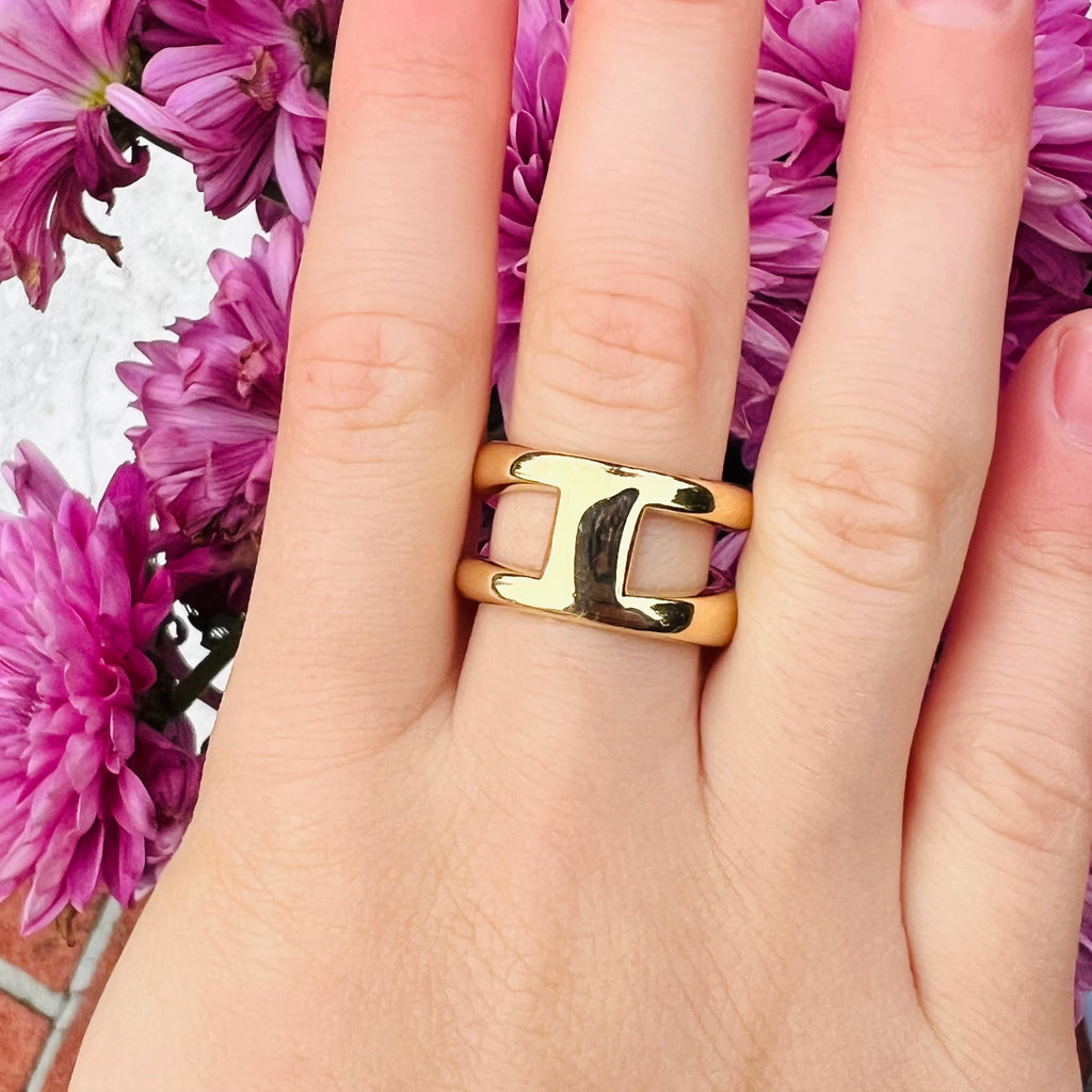 Tiffany & Co. 18k Yellow Gold Zig Zag Ring