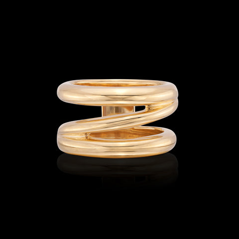 Tiffany & Co. 18k Yellow Gold Zig Zag Ring