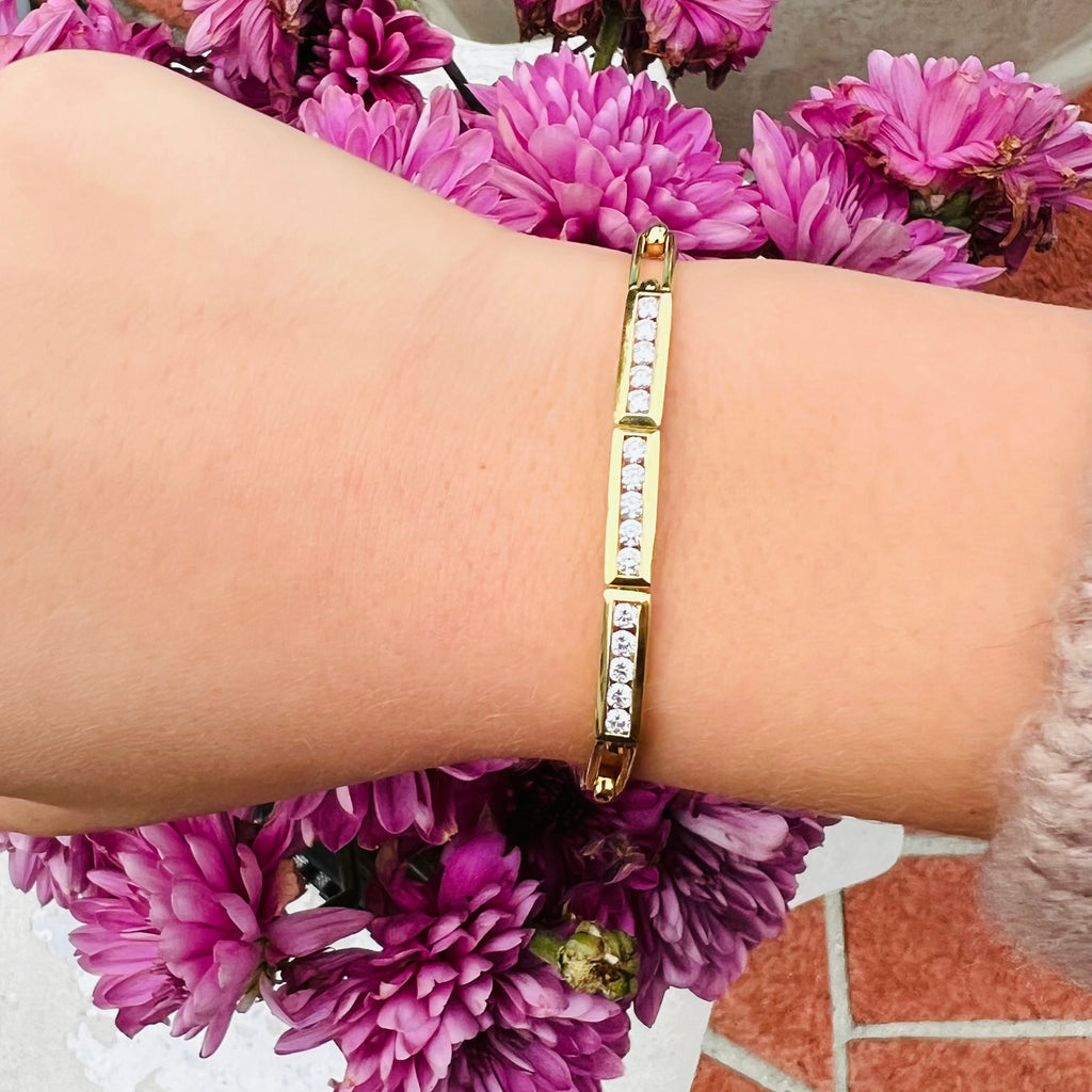 Tiffany & Co. 18k Yellow & Diamond Bracelet