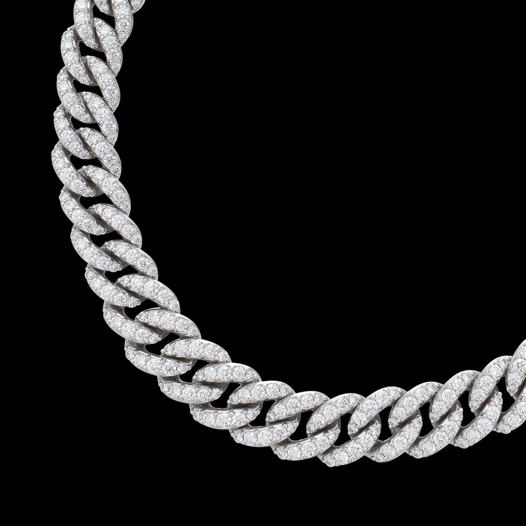 Splendid Crivelli 18k White Gold and Diamond Necklace