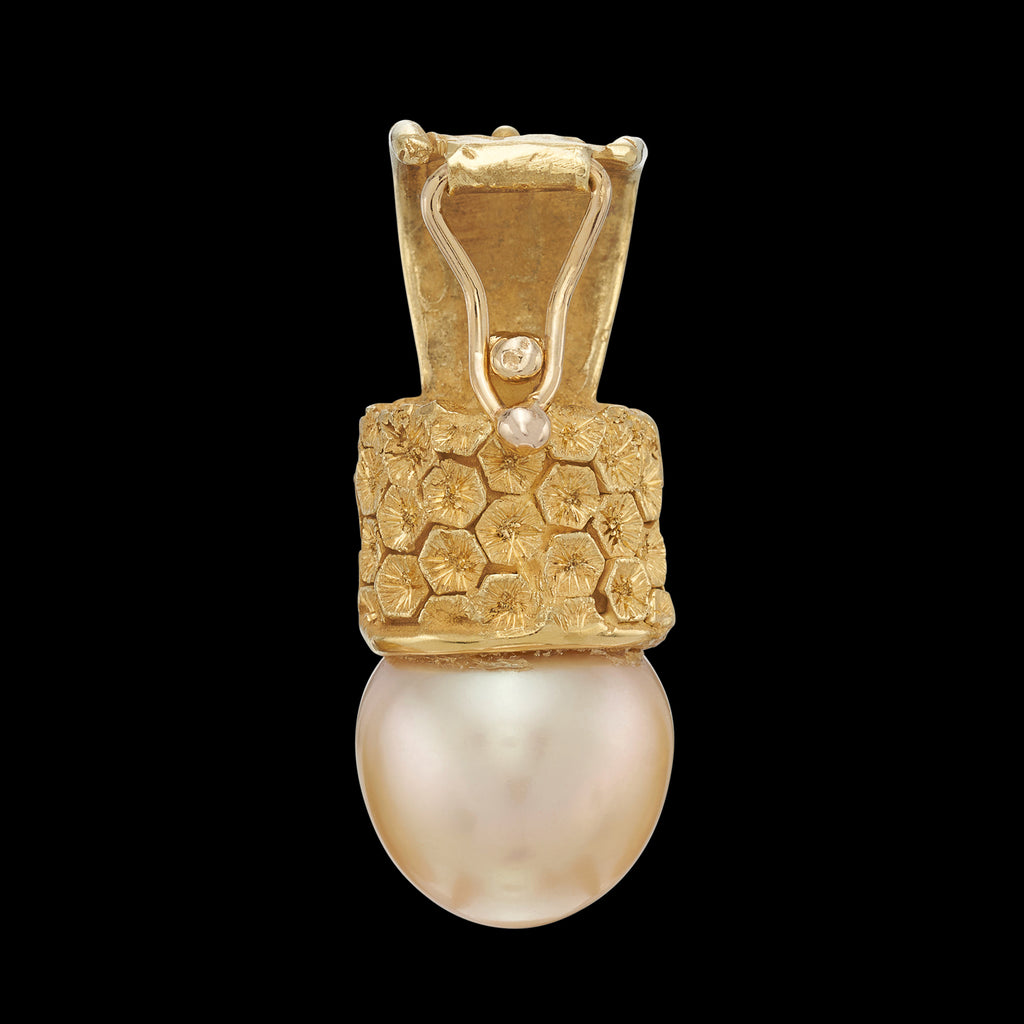 18kt Yellow Gold Pearl Enhancer-Pendant