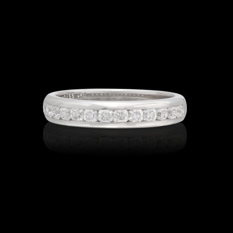 Tiffany & Co "Lucida" Diamond Wedding Band