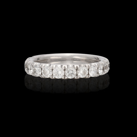 White Gold Diamond Wedding Band