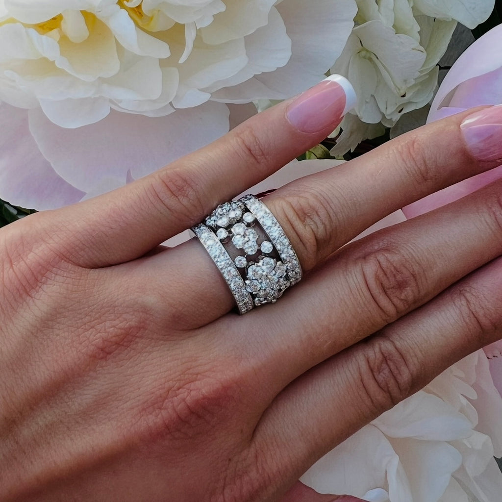 Iconic "Snowflake" Ring by Van Cleef & Arpels