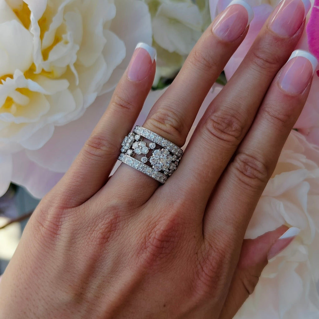 Iconic "Snowflake" Ring by Van Cleef & Arpels