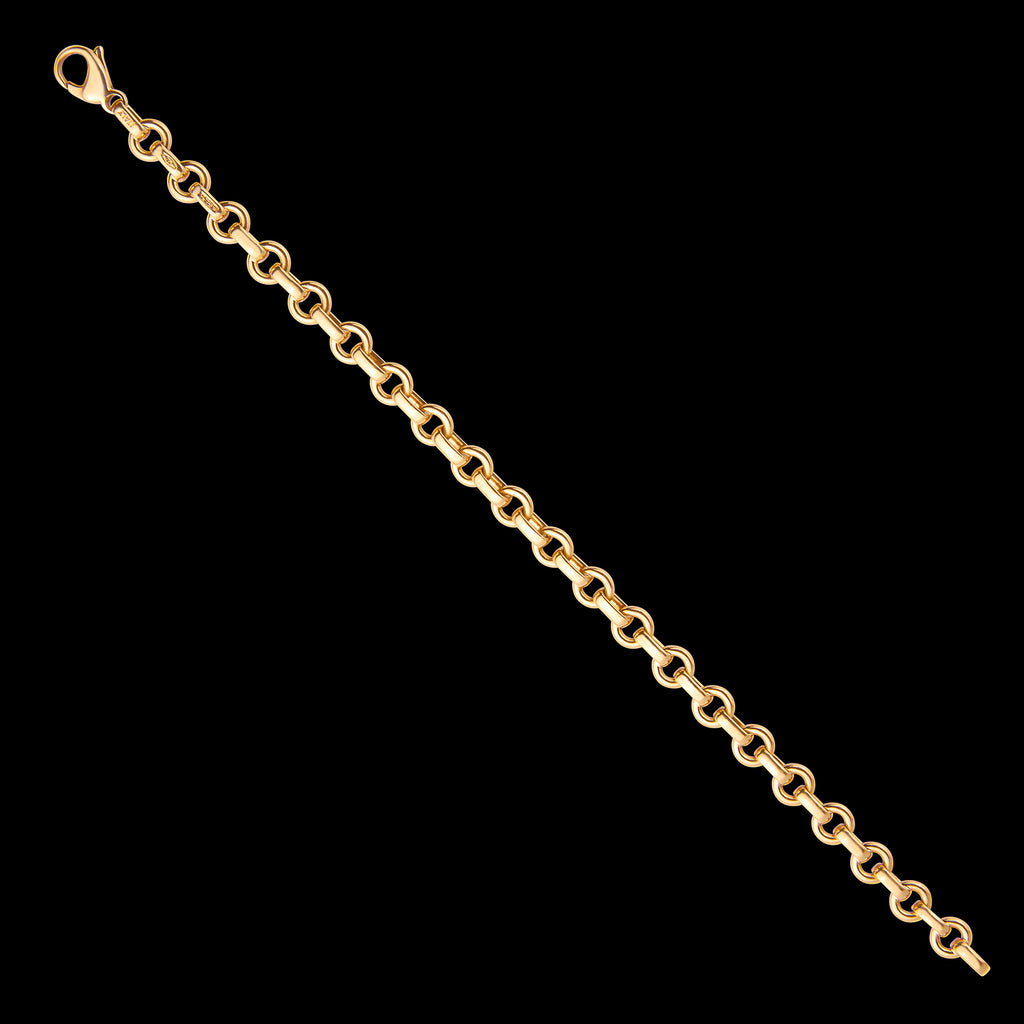 Tiffany & Co. 18k Gold Rolo Link Bracelet