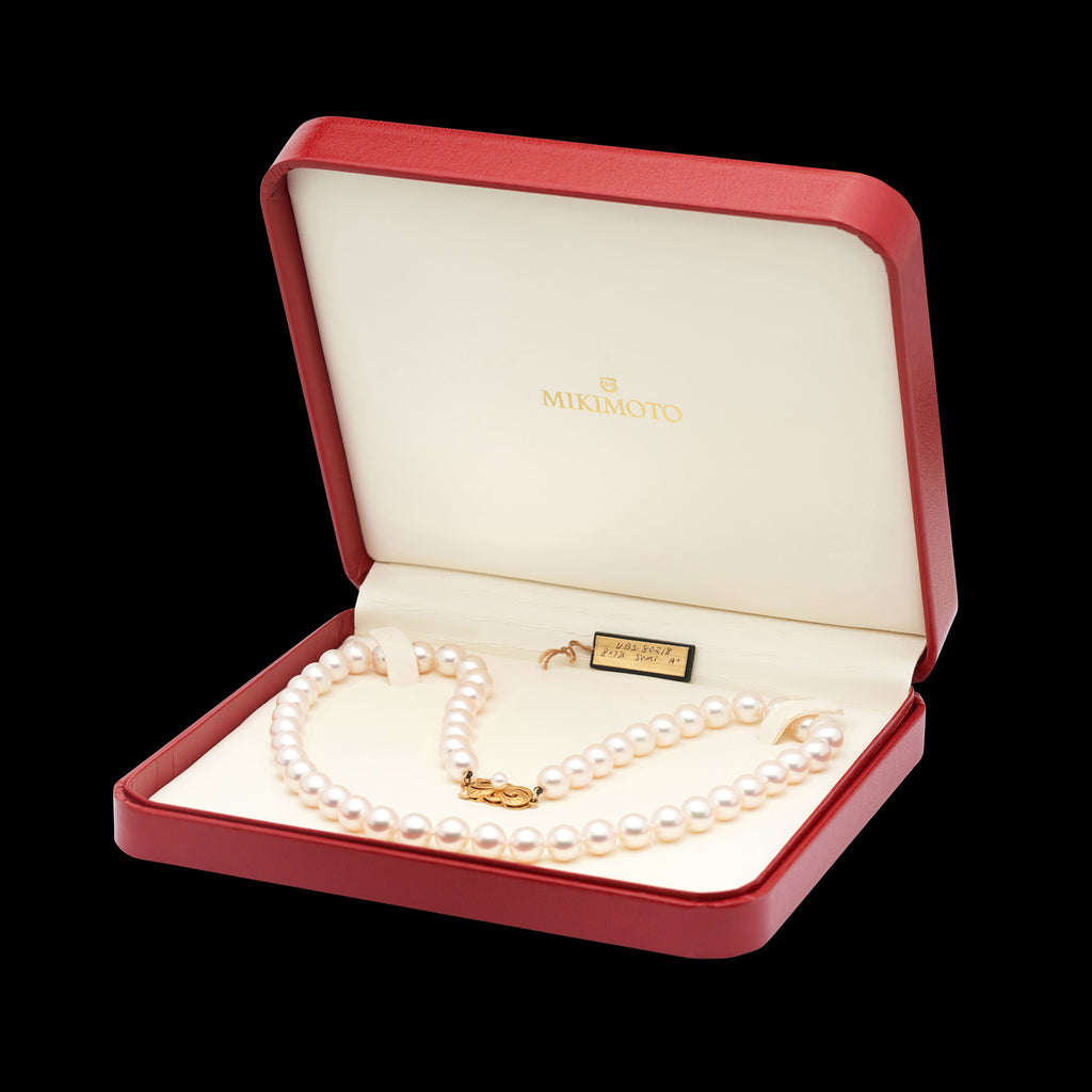 Classic Mikimoto Cultured Pearl Necklace