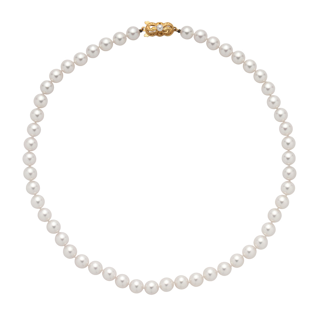 Classic Mikimoto Cultured Pearl Necklace