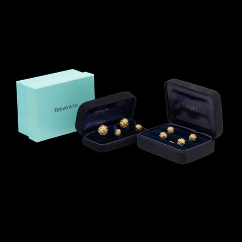 Tiffany & Co. 18k Gold Dress Set