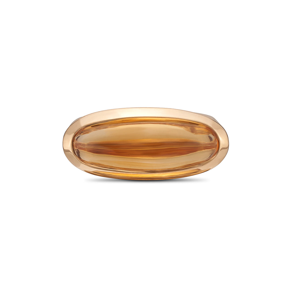 14k Yellow Gold & Citrine Ring
