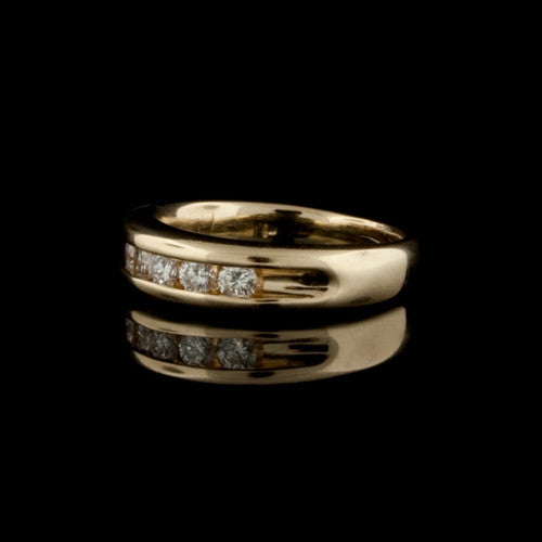 0.50ct tw Yellow Gold Band Ring1