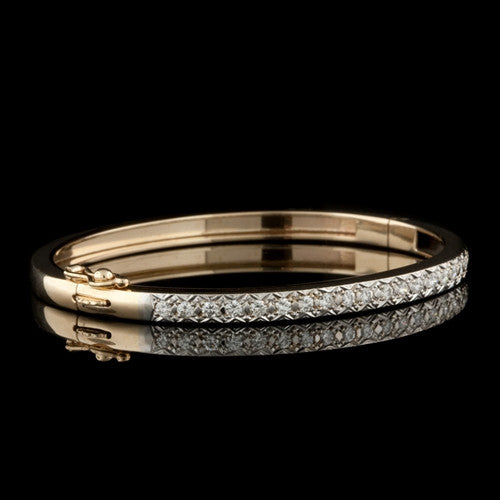 1.00ct tw Diamond Bangle Bracelet1