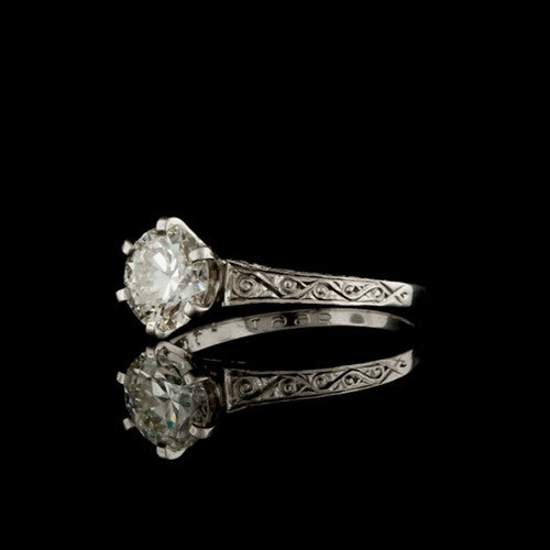 1.16ct tw Round Diamond Solitaire Ring1