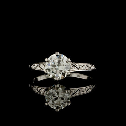 1.16ct tw Round Diamond Solitaire Ring