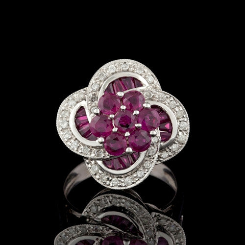 1.25ct tw Ruby & Diamond Ring