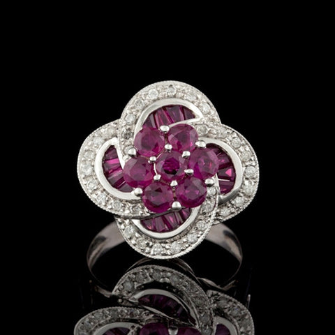 1.25ct tw Ruby & Diamond Ring