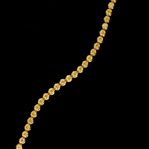 1.42ct tw Nat. Yellow Diamond Bracelet