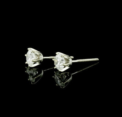 1.42ct tw Round Diamond Studs1