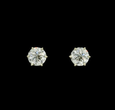 1.42ct tw Round Diamond Studs