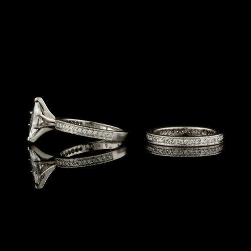 1.49ct tw EGL Marquise Wedding Set1