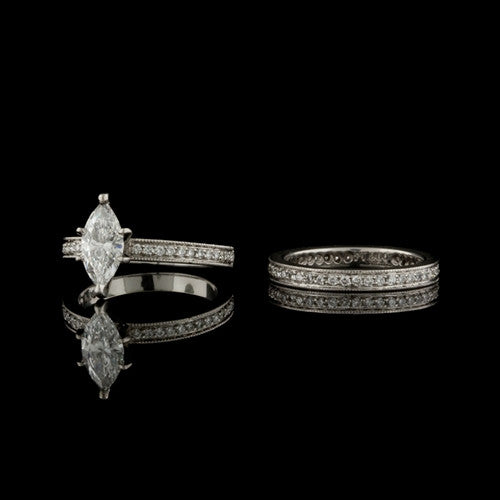 1.49ct tw EGL Marquise Wedding Set3