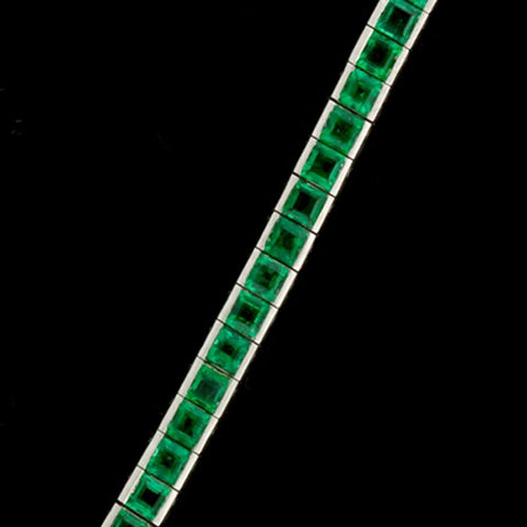 10.00ct tw Emerald Tennis Bracelet