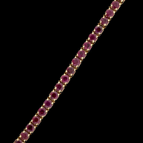 11.39ct tw Ruby Tennis Bracelet