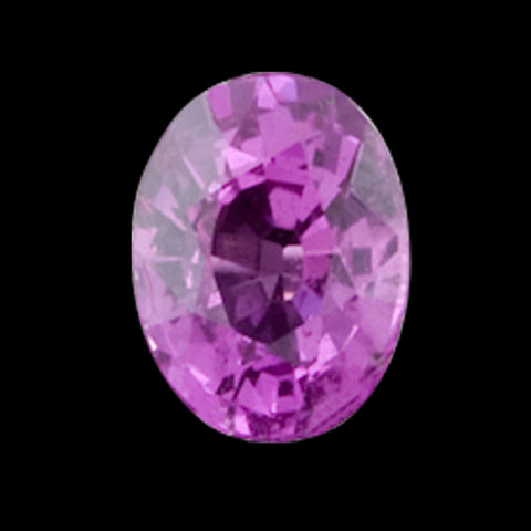 GIA 2.00-ct Unheated Fancy Pink Oval Cut Sapphire