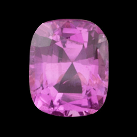 GIA 3.34-ct Unheated Fancy Pink Cushion Cut Loose Sapphire