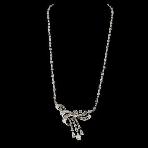 12.50ct tw Diamond Spray Necklace