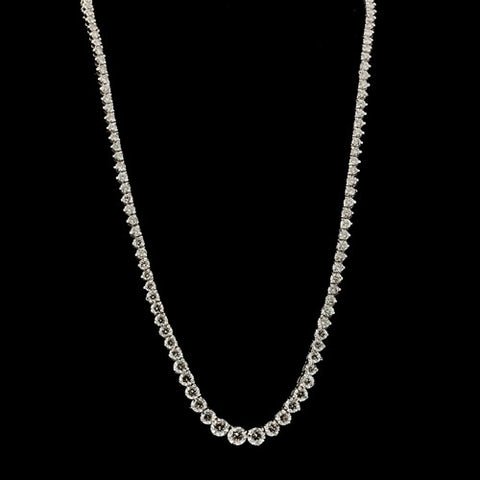 15.89ct tw Diamond Line Necklace