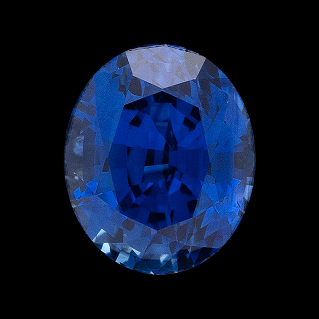 AGL 4.29-ct Ceylon Blue Sri Lankan Oval Cut Loose Sapphire