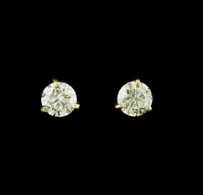 2.13ct tw Round Diamond Studs