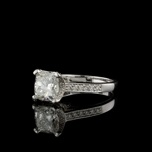 2.43ct tw Princess Cut Diamond Ring1