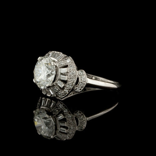 2.88ct tw Diamond Deco Web Style Ring1