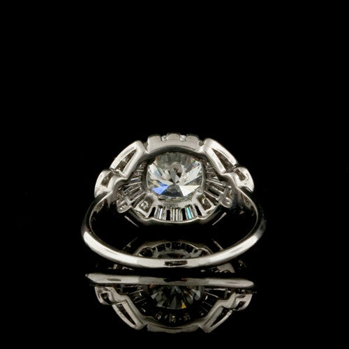 2.88ct tw Diamond Deco Web Style Ring2